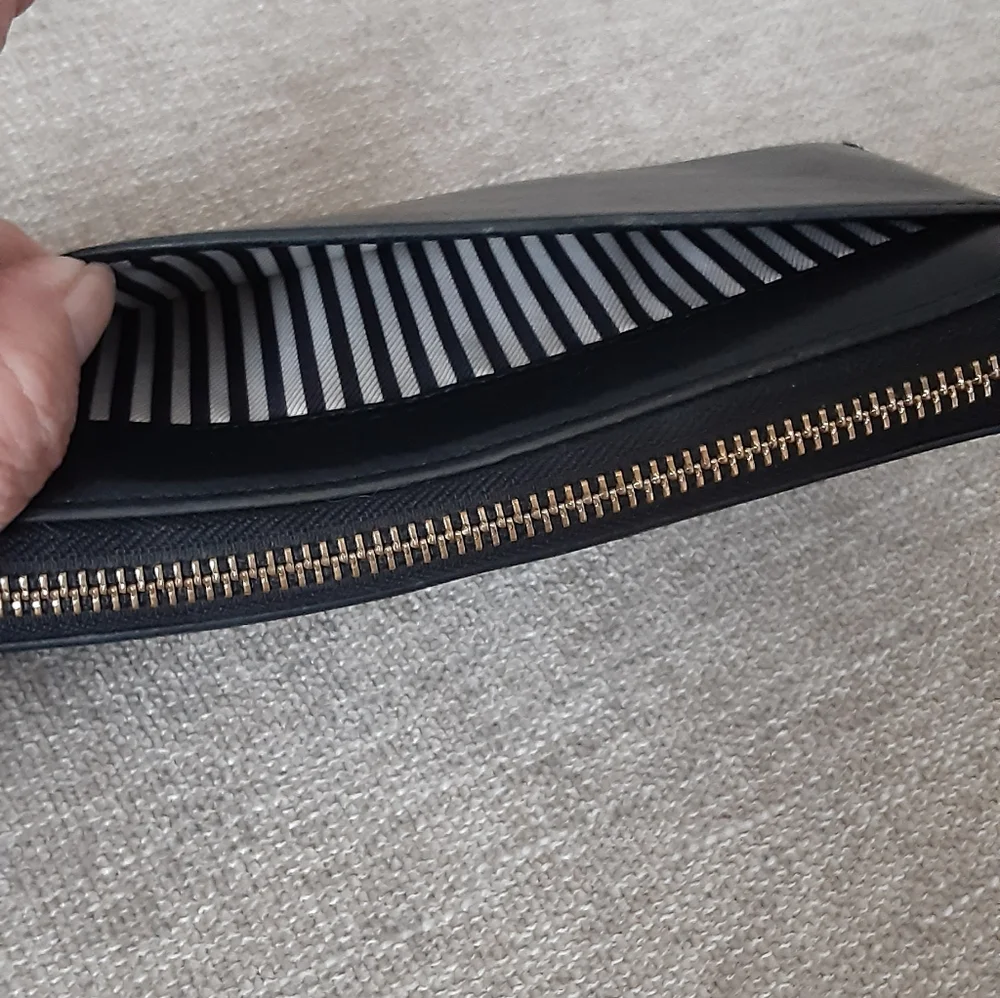 Kate Spade Black Zip-Around Wallet